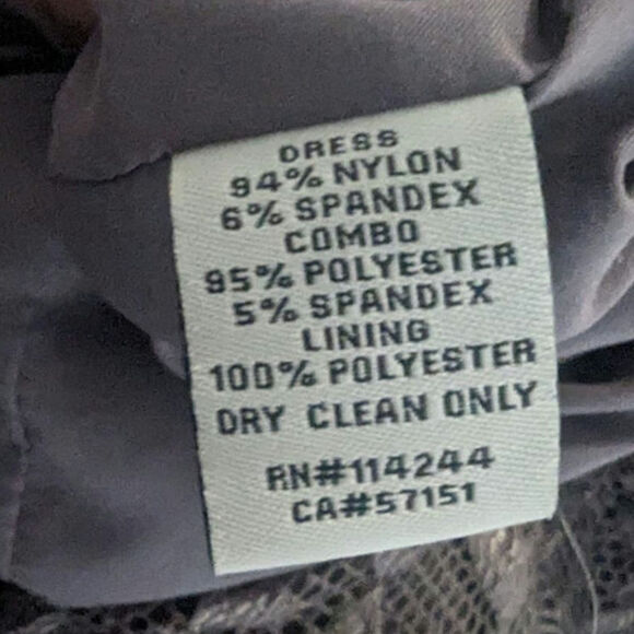 Eliza J Royal Collection Purple Lace Bodycon Sheath Style Cocktail Dress Size 2 - Picture 5 of 6